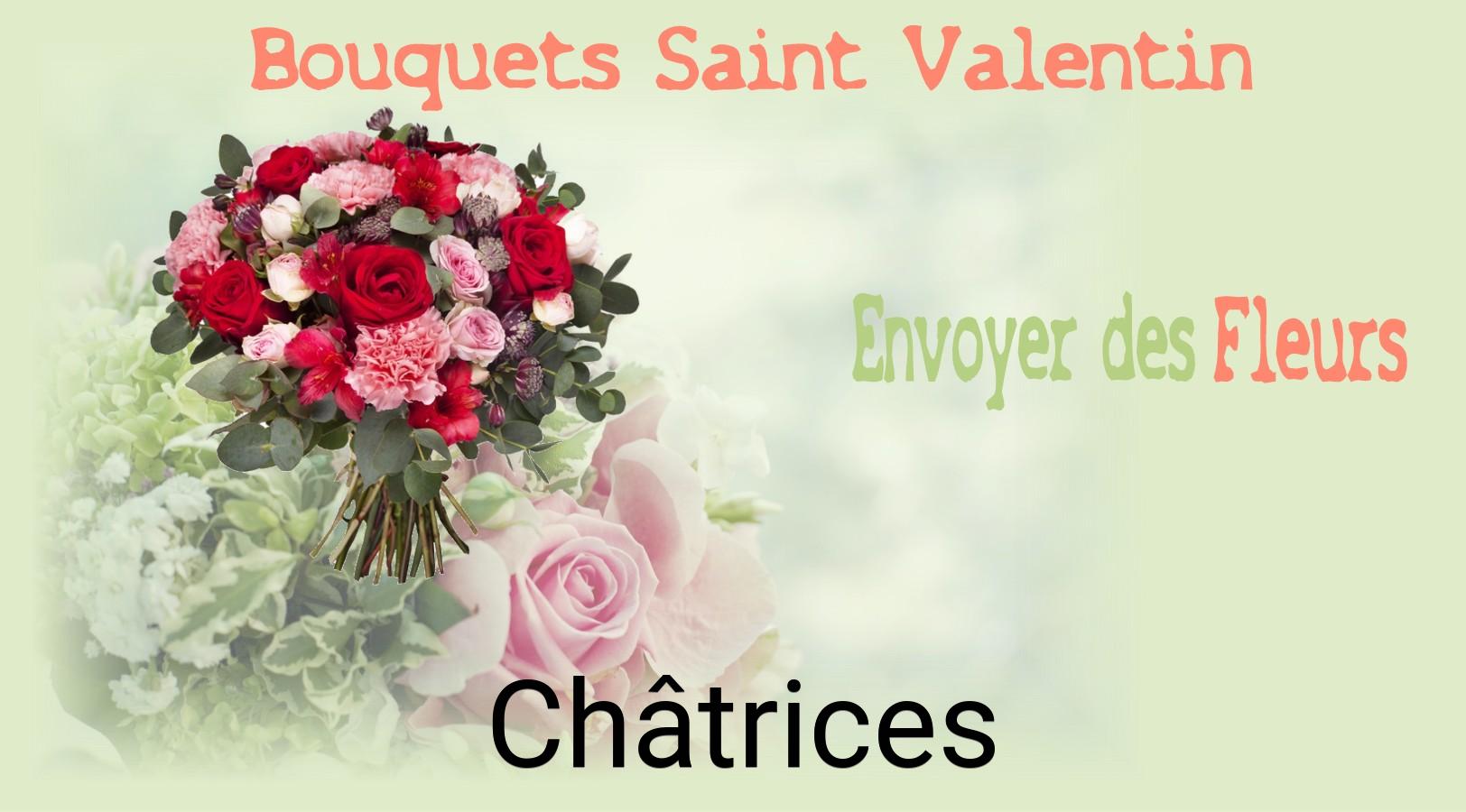 Roses de Saint-Valentin livrées à Châtrices